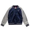 2.0 Dallas Cowboys Womens Blue Varsity Jacket 1