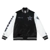 Dallas Cowboys Team Origins Blue White Varsity Jacket 1