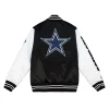 Dallas Cowboys Team Origins Blue White Varsity Jacket 4