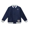 Dallas Cowboys Womens Blue Varsity Jacket 1