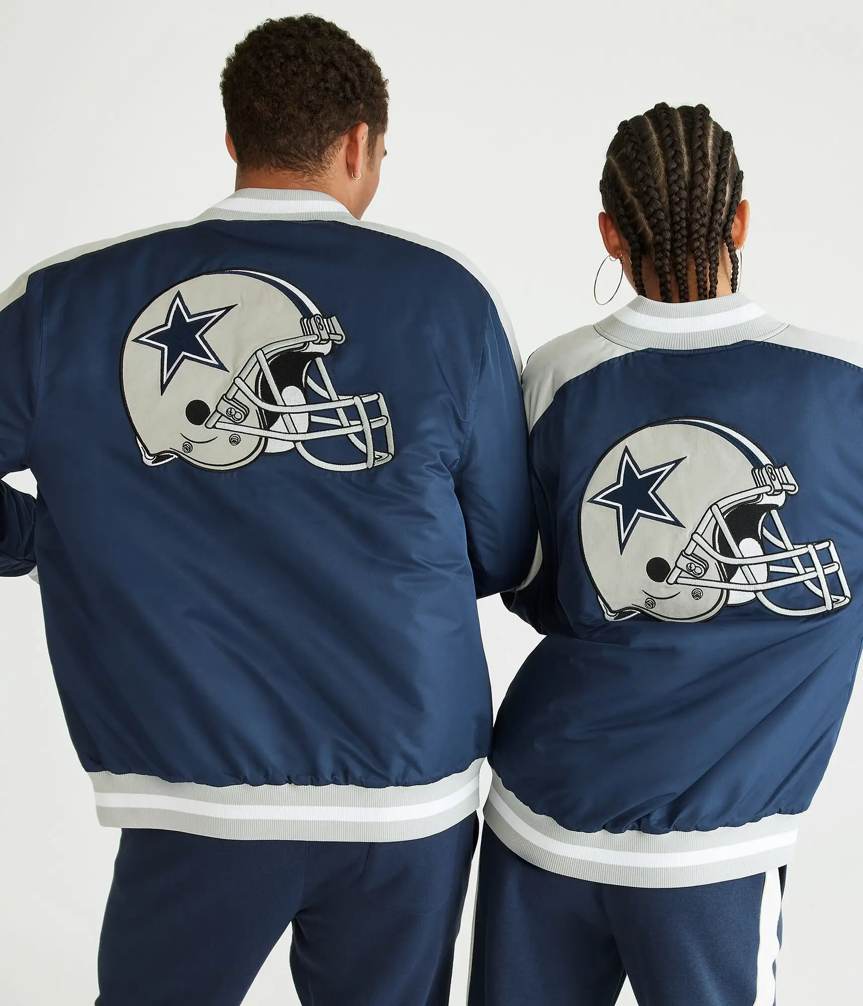 Alternative view of Dallas Cowboys Bomber Varsity Couple Jacket