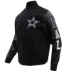 Dallas Cowboys Classic Rib Wool & Leather Varsity Jacket - Image 3