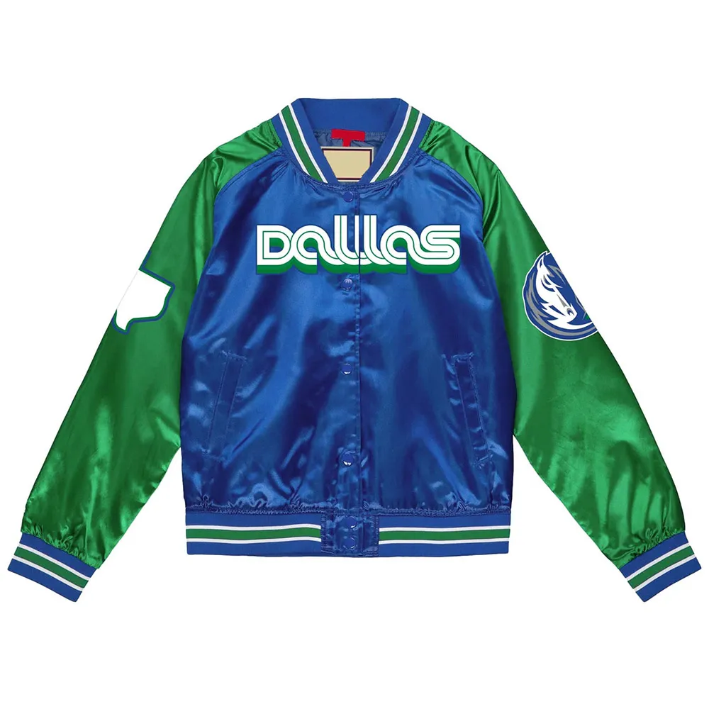 dallas mavericks city edition satin jacket