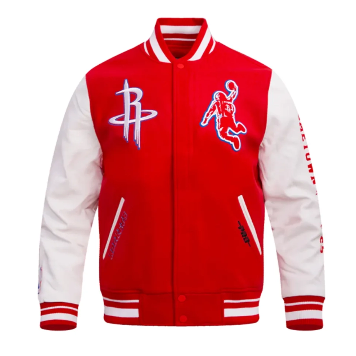 Red Panda Houston Rockets Houston Rockets Classic Red Jacket