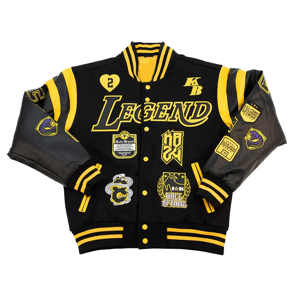 LA Lakers Kobe Bryant Collage Legends Jacket