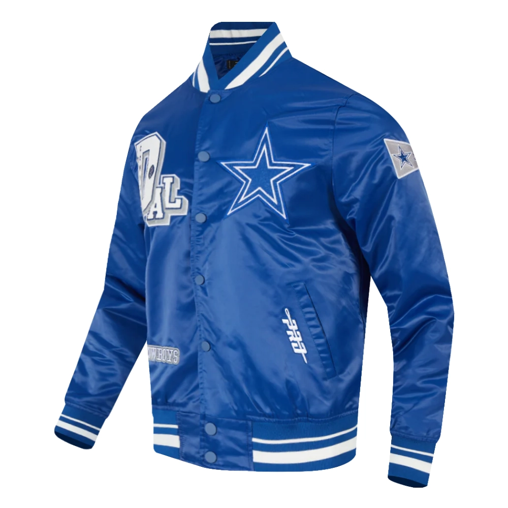 Alternative view of Dallas Cowboys Best Of Blue Satin Jacket