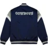 Dallas Cowboys Cooperstown Heavyweight Full-Snap Satin Jacket - Image 2