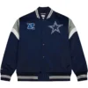 Dallas Cowboys Cooperstown Heavyweight Full-Snap Satin Jacket