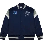 Dallas Cowboys Cooperstown Heavyweight Full-Snap Satin Jacket