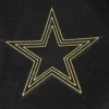 Dallas Cowboys Black & Gold Wool/Leather Varsity Jacket - Image 6