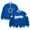 Dallas Cowboys Golf Wang Wool/Leather Jacket - Image 3