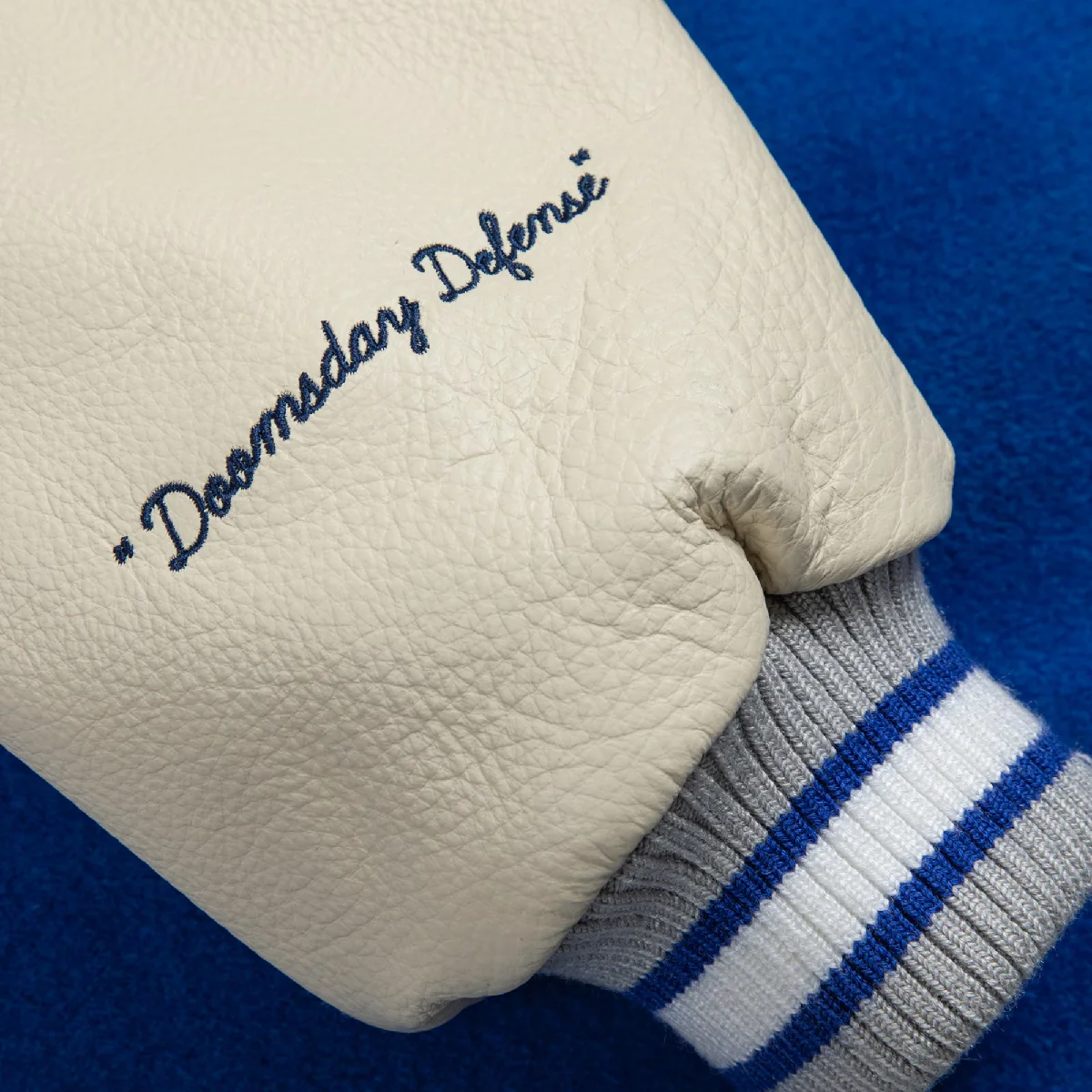 Dallas Cowboys Golf Wang Wool/Leather Jacket - Image 7
