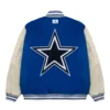 Dallas Cowboys Golf Wang Wool/Leather Jacket - Image 2