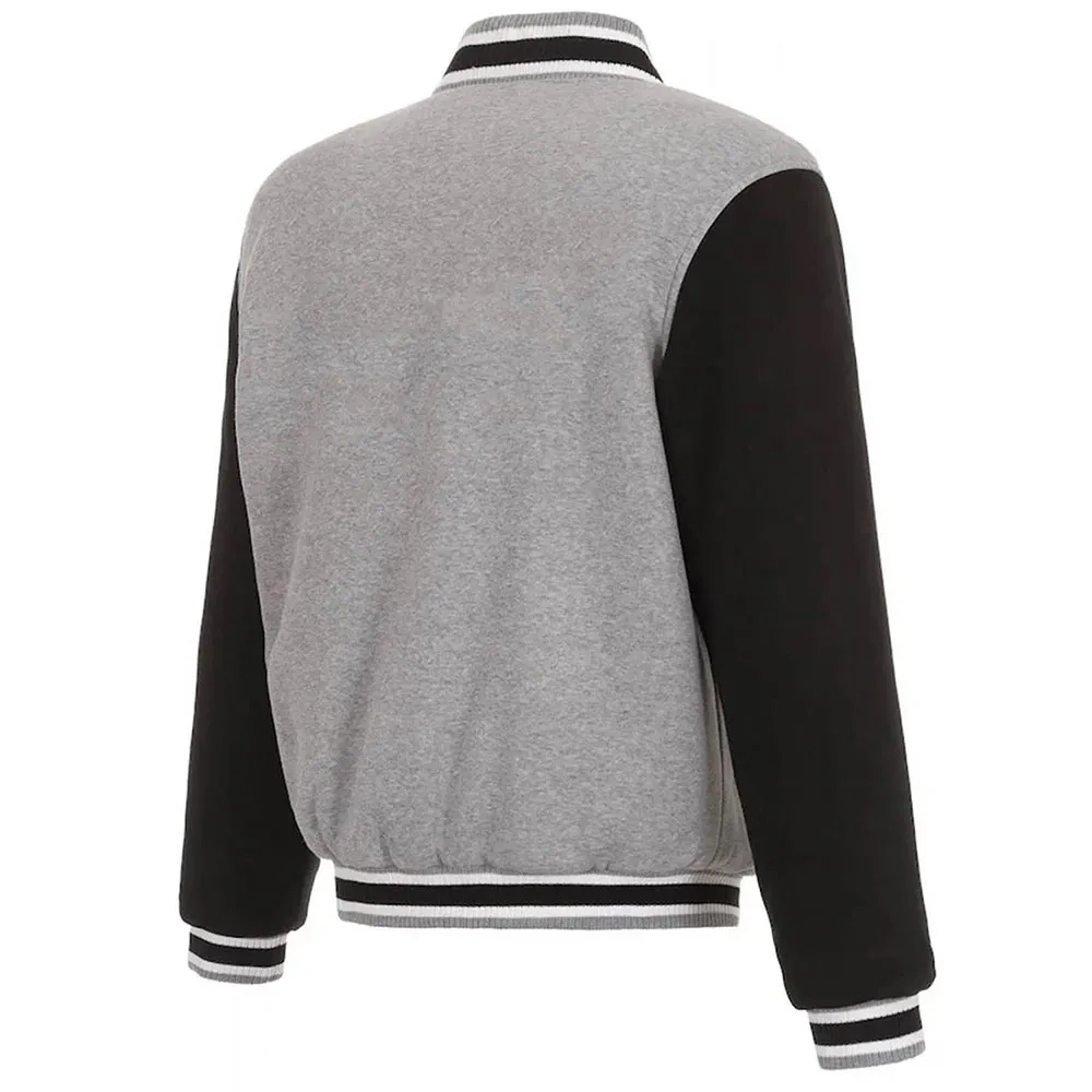 Alternative view of Dallas Mavericks Two Tone Full Wool Varsity Jacket