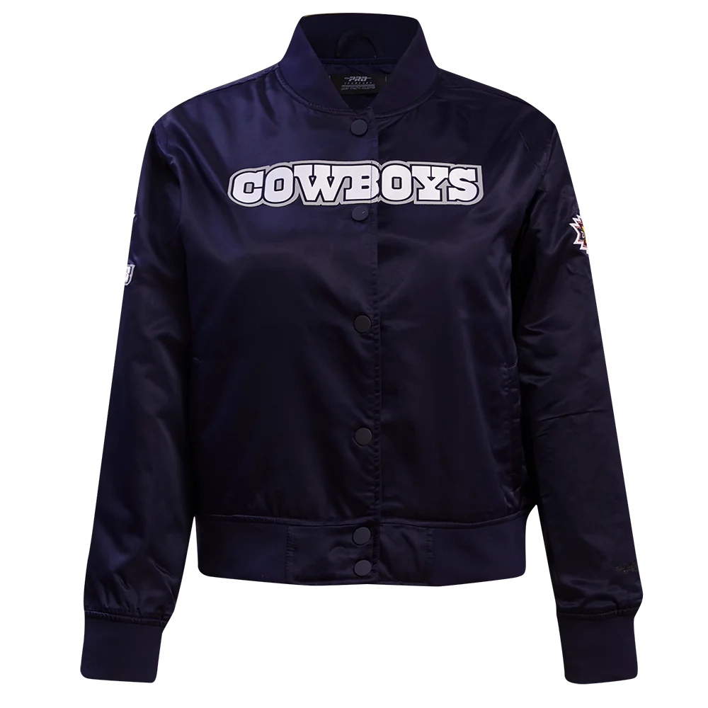 Dallas Cowboys Women's Classic Purple Satin Jacket