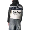 Dallas Cowboys Women’s Moto Full-Zip Black Leather Jacket - Image 3