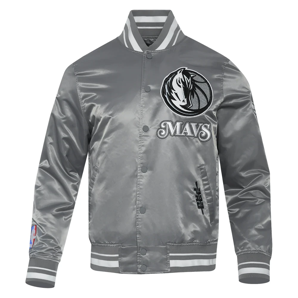 Dallas Mavericks City Edition 24-25 Gray Satin Jacket