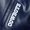 Dallas Cowboys City Signature Navy/White Leather Jacket - Image 5