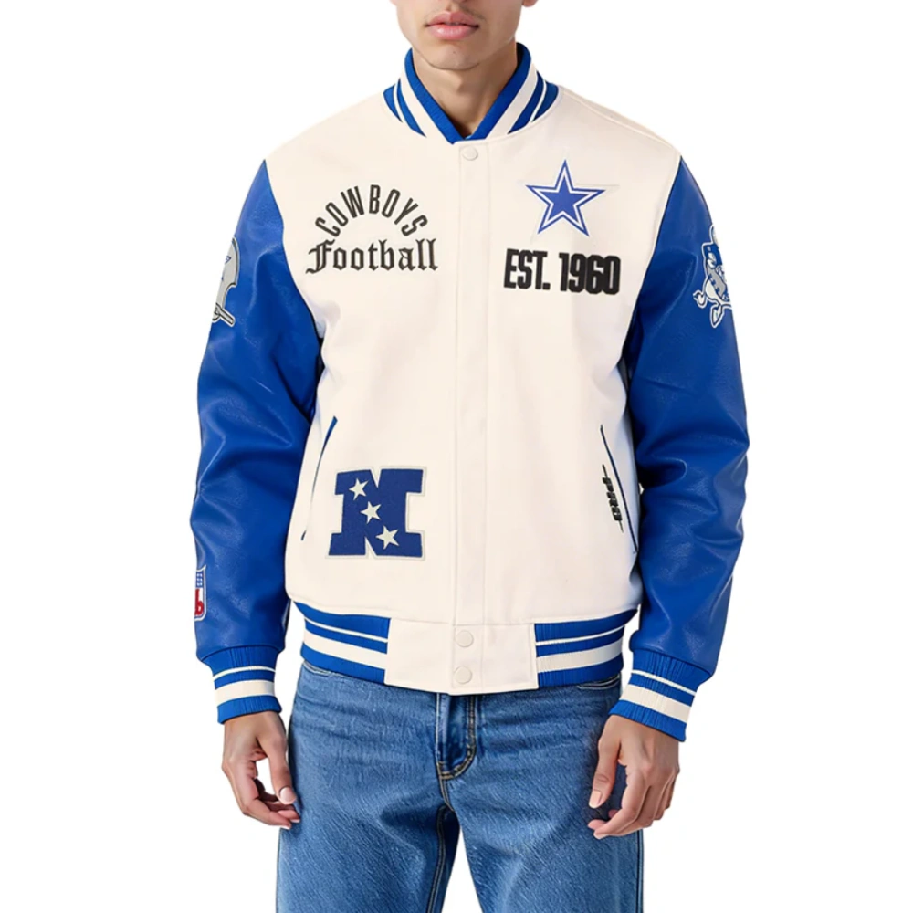 Dallas Cowboys Modern Originals Wool/Leather Jacket